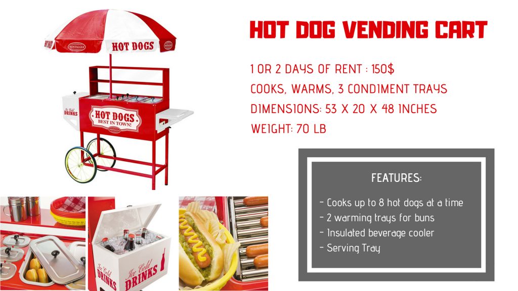 Hot Dog Vending Cart