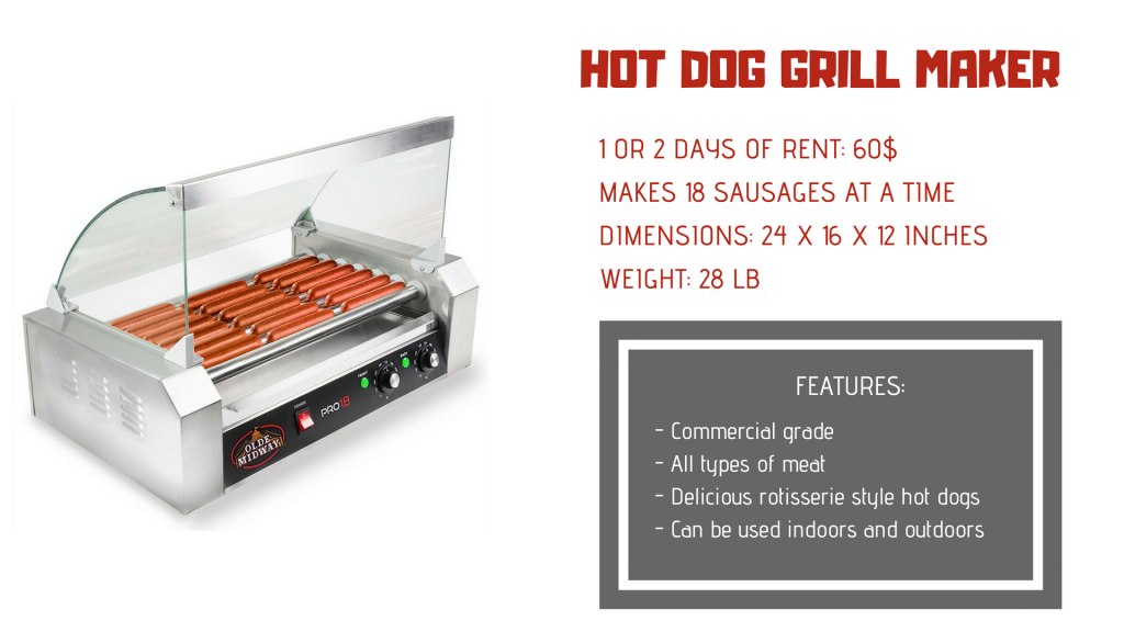 Hot Dog Grill Maker