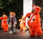 Zumba with Mascots