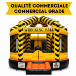 Jeu Gonflable Interactive -  boule de démolition