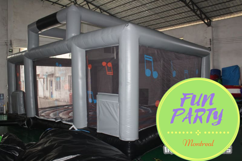 Inflatable Boom Box bouncy castle Fun Party Location de Mascotte et