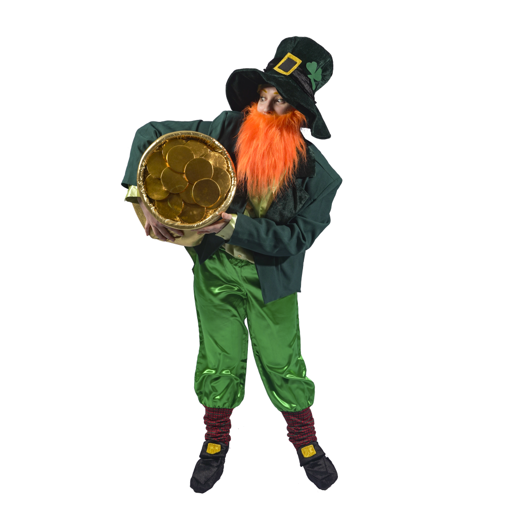 Saint Patrick Costume Rental Fun Party Location de Mascotte et