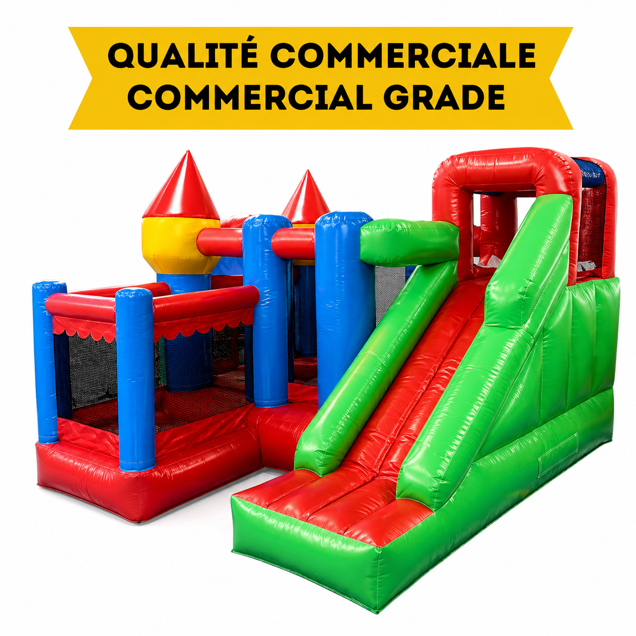chateau rouge super -location jeux gonflables CHATEAU ROUGE super – Image 1