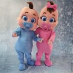 Baby Boy + Baby Girl — Two Mascots Bundle - Image 2