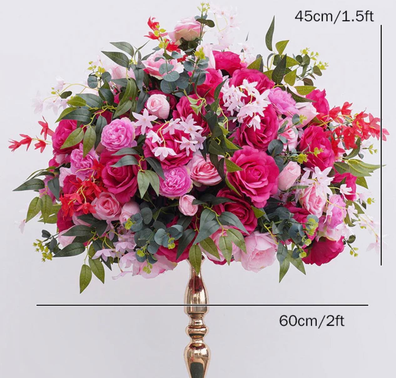 Flore6 Premium Artificial Floral Arrangement - 60 cm - Image 1