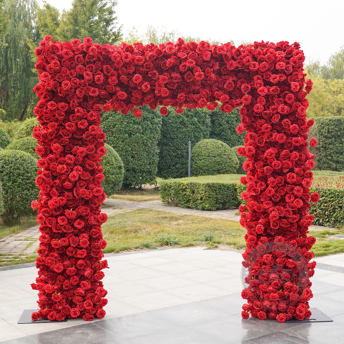 DSC06034 Floral Ceremony Arch - Image 1