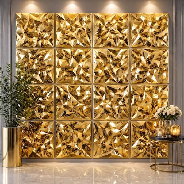 Wall1122 3D Metallic Wall - Image 1